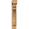 Ekena Millwork Olympic Block Rough Sawn Bracket w/ Offset Brace, Western Red Cedar, 6"W x 24"D x 36"H BKT0604X24X36OLY05RWR - alternate 3
